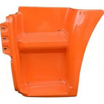 Щиток подножки левый 63501 (Рестайлинговый) / РИАТ / ОРАНЖЕВЫЙ - фото, внешний вид