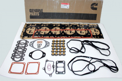 фото комплект прокладок двигателя v=5.9 верхний (6isbe) dcec 4025138 